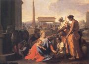 Nicolas Poussin The Holy Family in Egypt china oil painting reproduction